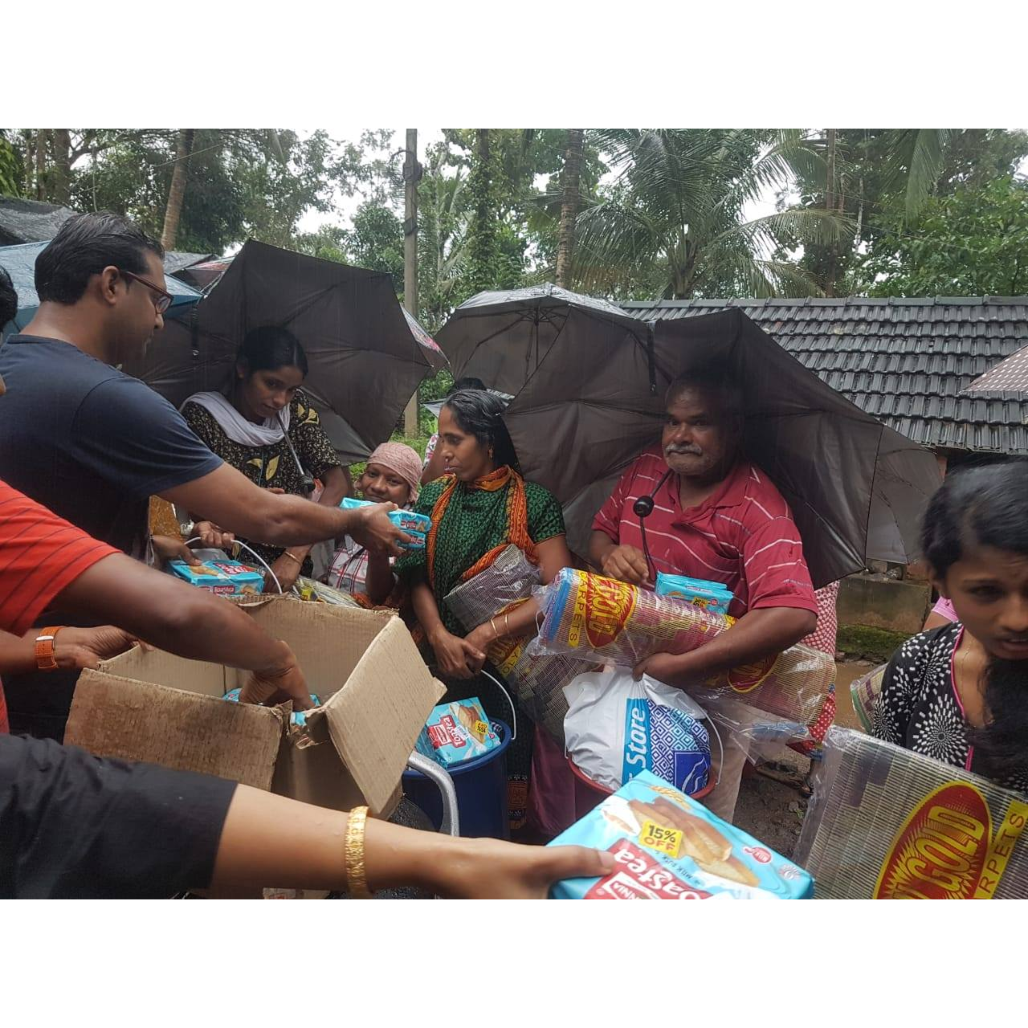 Raised 15 Lakhs for Kerala Flood Affeceted People